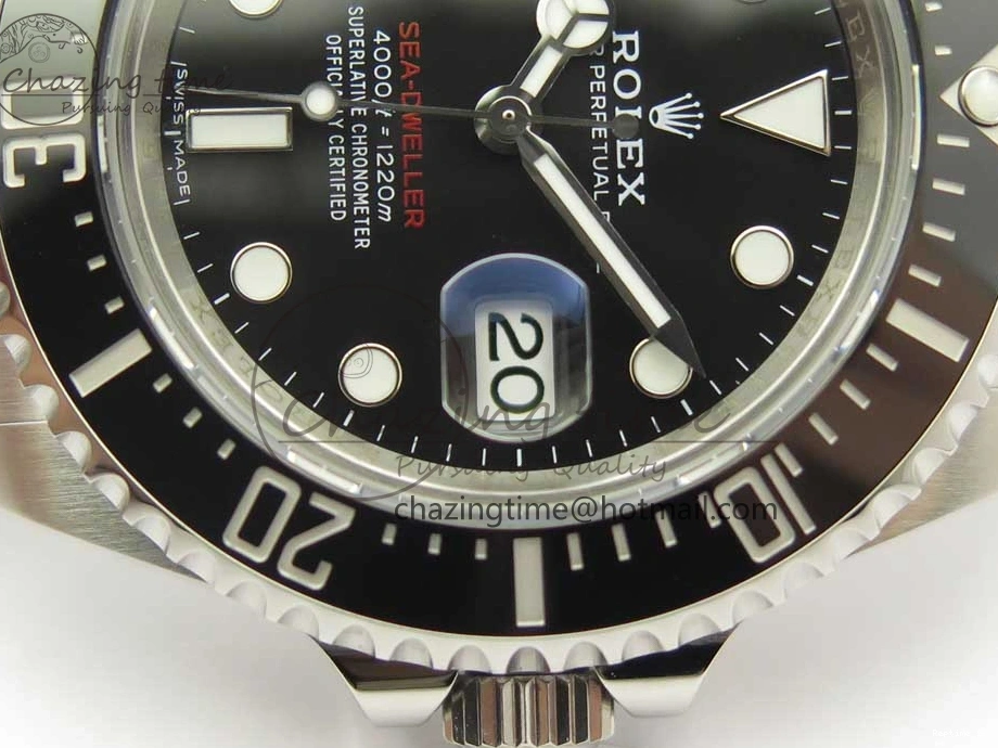 1221 Sea-Dweller 2017 Baselworld 126600 ARF 1:1 Best Edition 904L SS Case and Bracelet A2824 V Sporty 3289